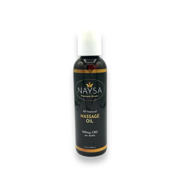 Naysa 100mg CBD Massage Oil 4 fl oz