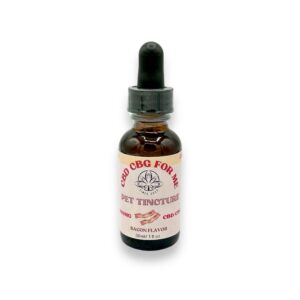 cbd pet tincture bacon flavor 900mg