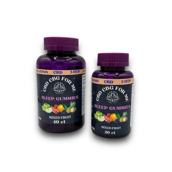 CBD sleep gummies with melatonin